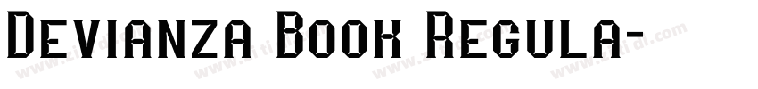 Devianza Book Regula字体转换